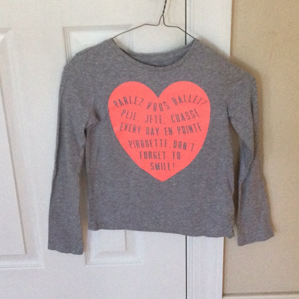 Gray Heart Shirt